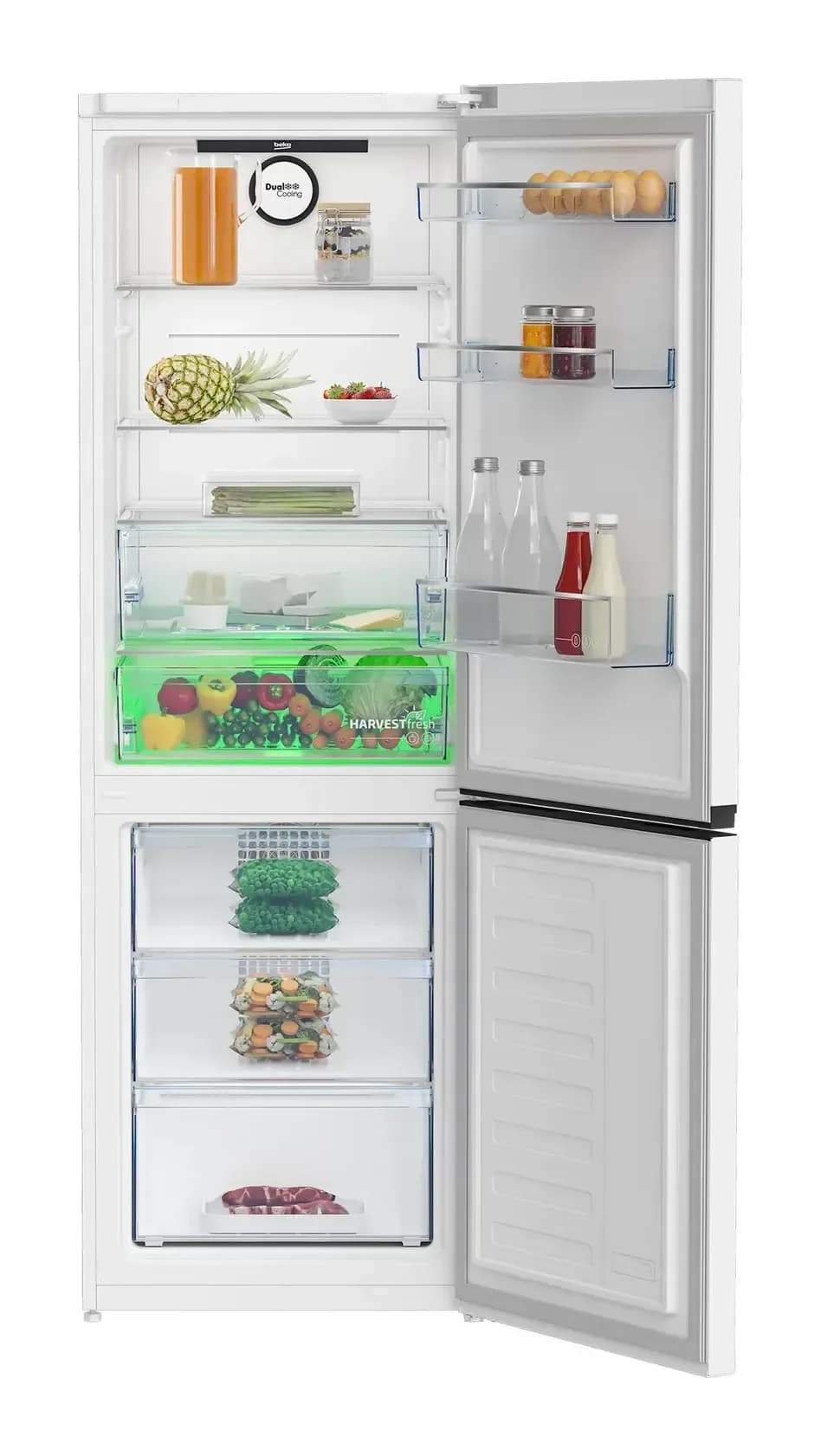Холодильник с морозильником Beko B3RCNK362HW