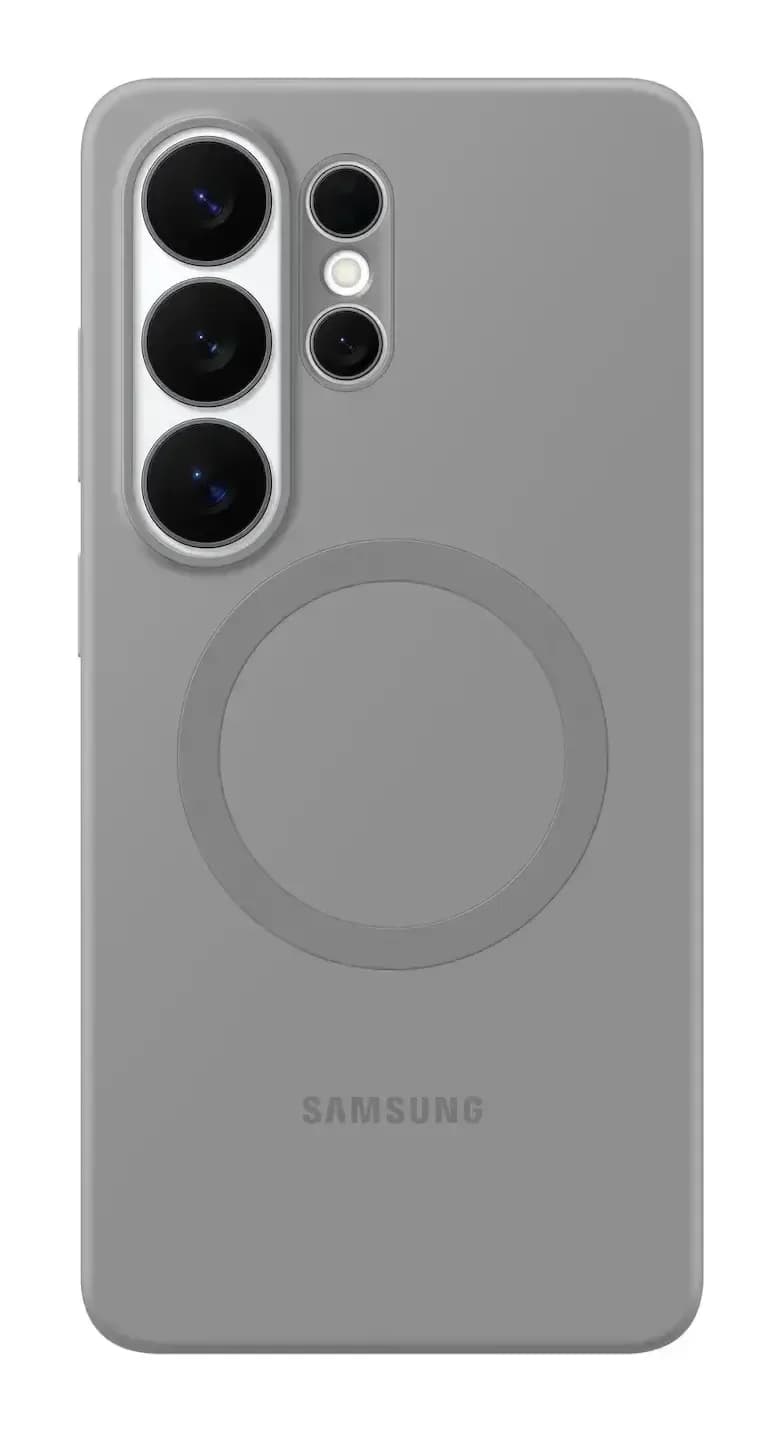 Чехол-накладка Samsung Silicone Magnet Case S26 Ultra / EF-ES948CJEGRU (серый)