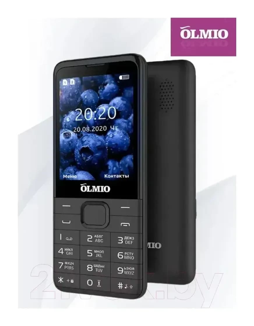 Мобильный телефон Olmio E29 / 043765 (черный)