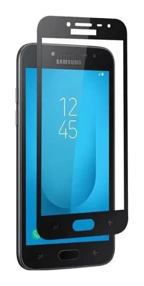 Защитное стекло для телефона Case Full Screen для Galaxy J2 Core (черный/глянец)