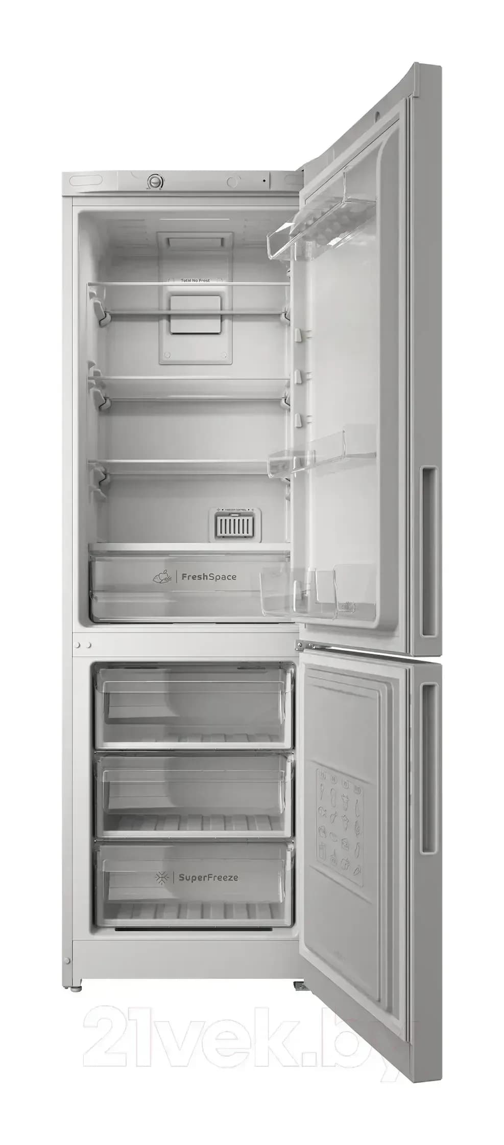 Холодильник с морозильником Indesit ITR 4180 W