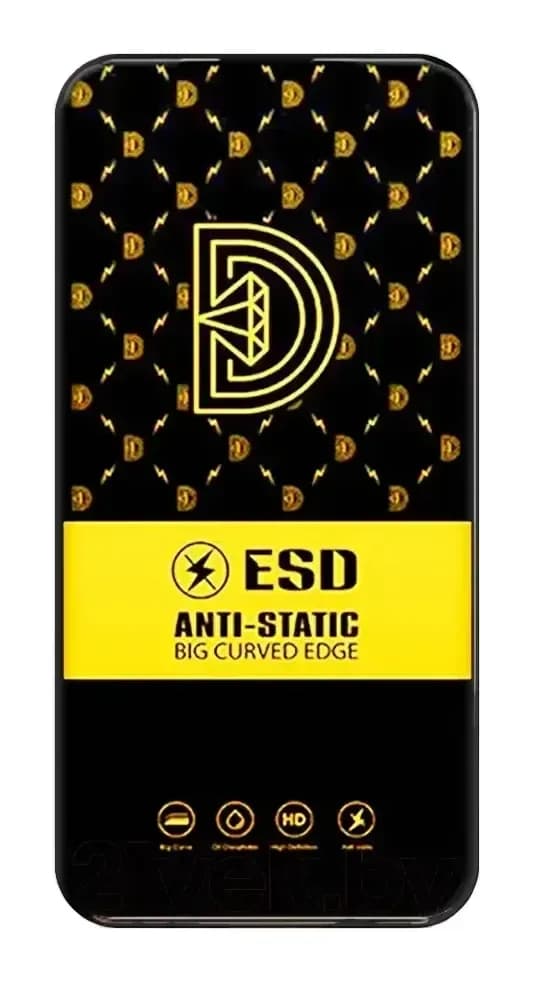Защитное стекло для телефона Case Antistatic для Xiaomi 13T Pro (черный)