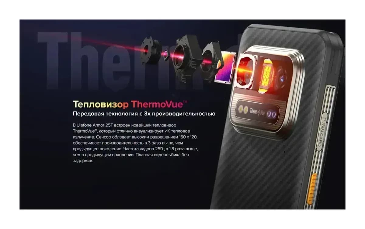 Смартфон Ulefone Armor 25T 6GB/256GB (черный)