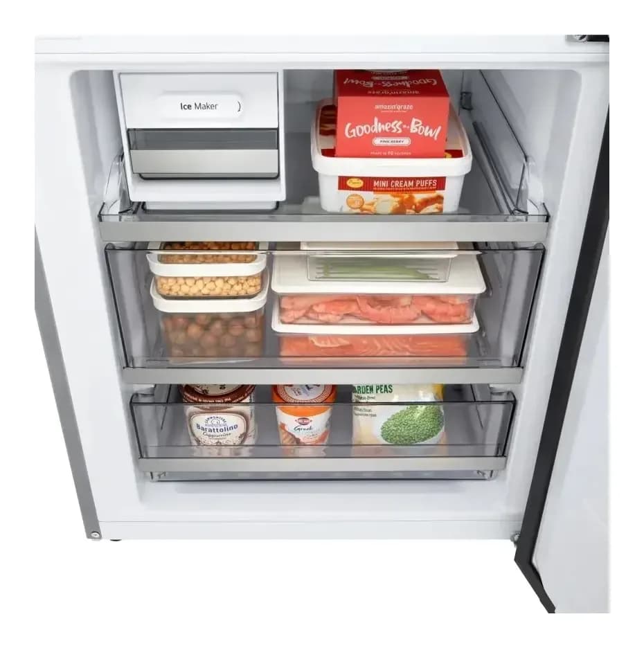 Холодильник с морозильником LG GC-B640FEKM