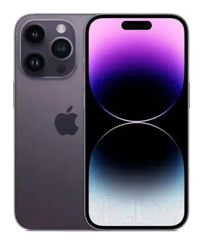 Смартфон восстановленный Apple iPhone 14 Pro 256GB Flip Грейд B (темно-фиолетовый)