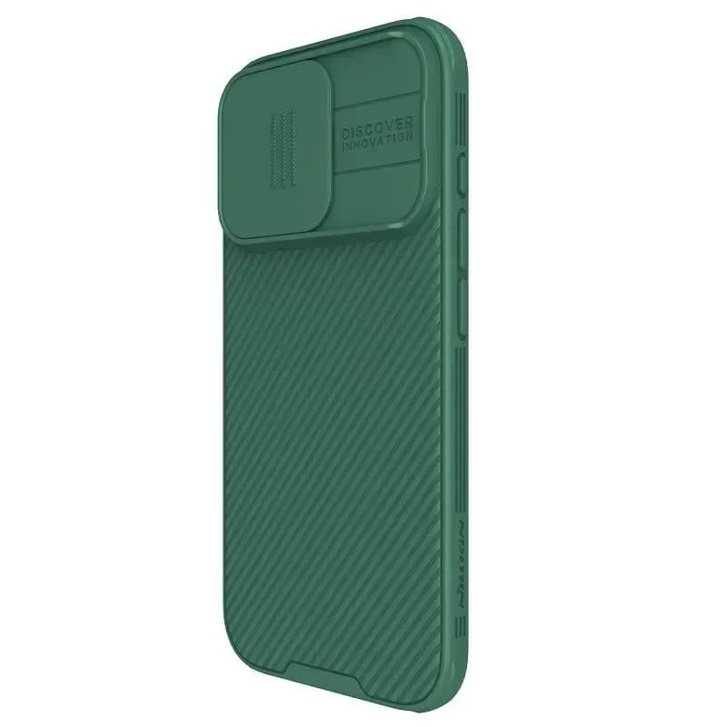 Чехол-накладка Nillkin CamShield Pro для iPhone 16 Pro Max (зеленый)