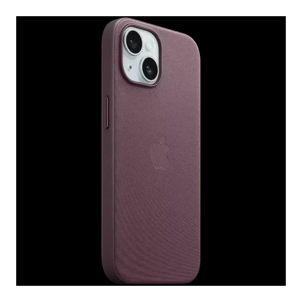 Чехол-накладка Apple FineWoven Case w/MagSafe для iPhone 15 Mulberry / MT3E3ZM/A