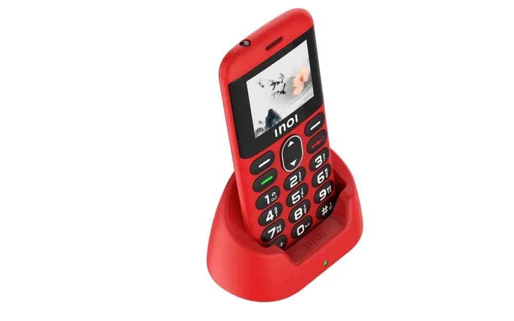 Мобильный телефон Inoi 148 Senior 4G (красный)
