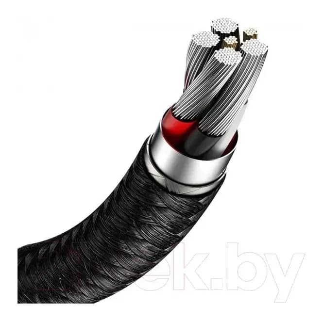 Зарядный кабель Baseus Cafule Series / CAKF000101 (1м, черный)