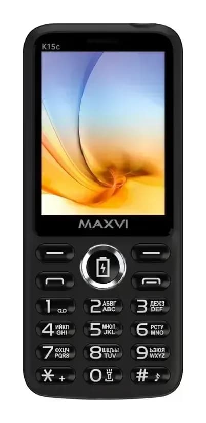 Мобильный телефон Maxvi K15c (черный)