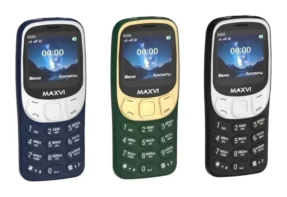 Мобильный телефон Maxvi K200 (синий)