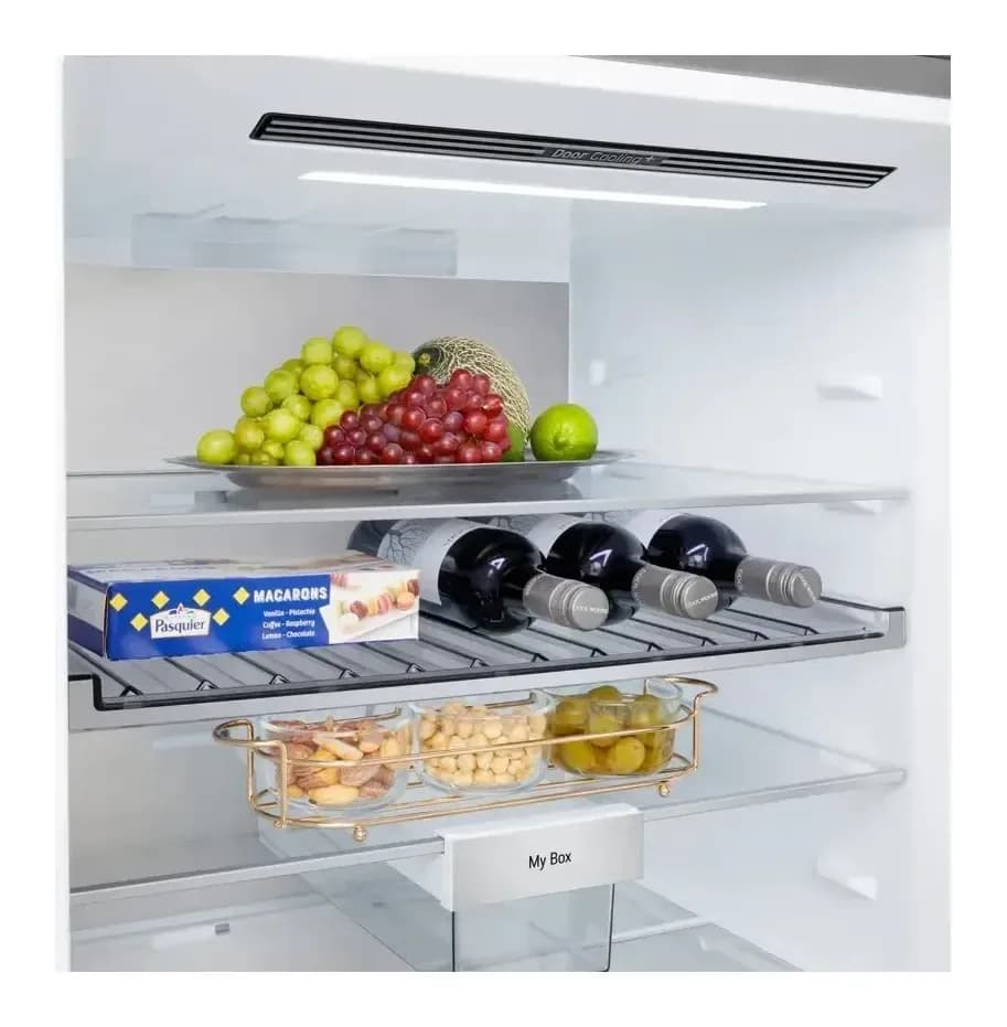 Холодильник с морозильником LG GC-B640FEKM