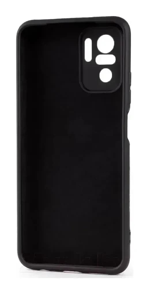 Чехол-накладка Case Coated для Redmi Note 10 (4G)/Redmi Note 10S (черный)