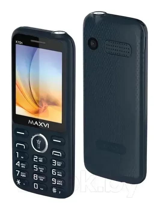 Мобильный телефон Maxvi K15n (синий)