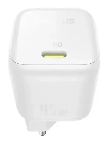 Адаптер питания сетевой Baseus PicoGo 45W EU / P10176800213-00 (белый)