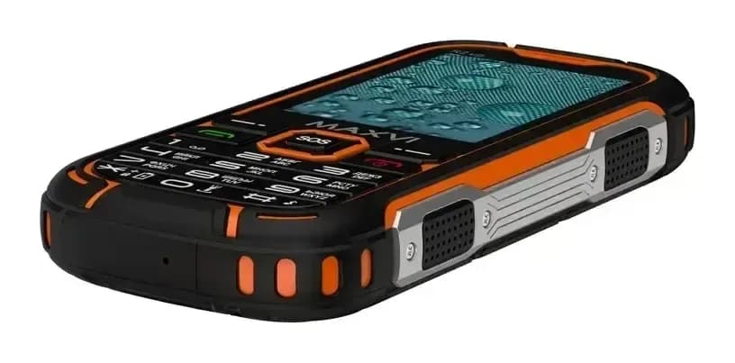 Мобильный телефон Maxvi R2 up (оранжевый)