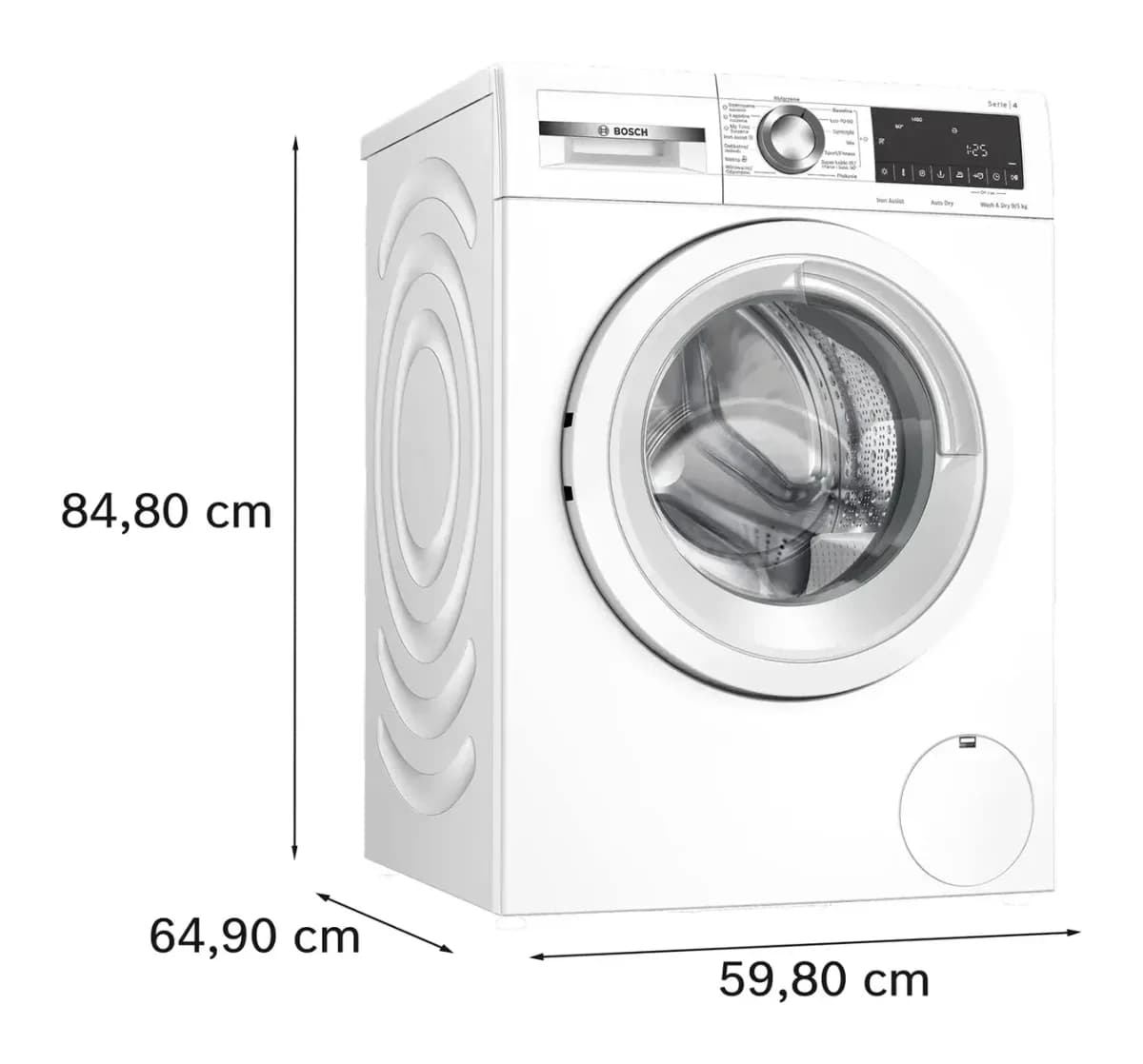 Стирально-сушильная машина Bosch WNA144VSPL