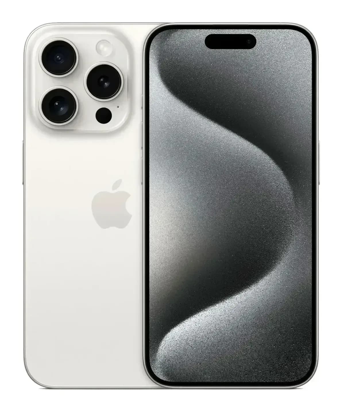 Смартфон восстановленный Apple iPhone 15 Pro 128GB ELNU Грейд В (белый титан)
