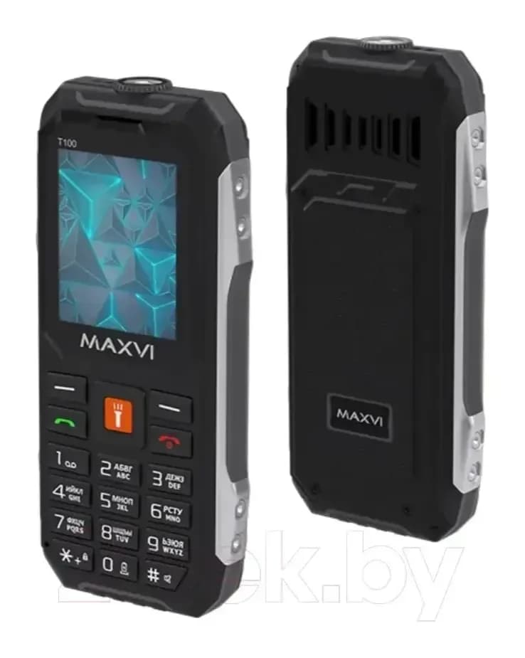 Мобильный телефон Maxvi T100 (черный)
