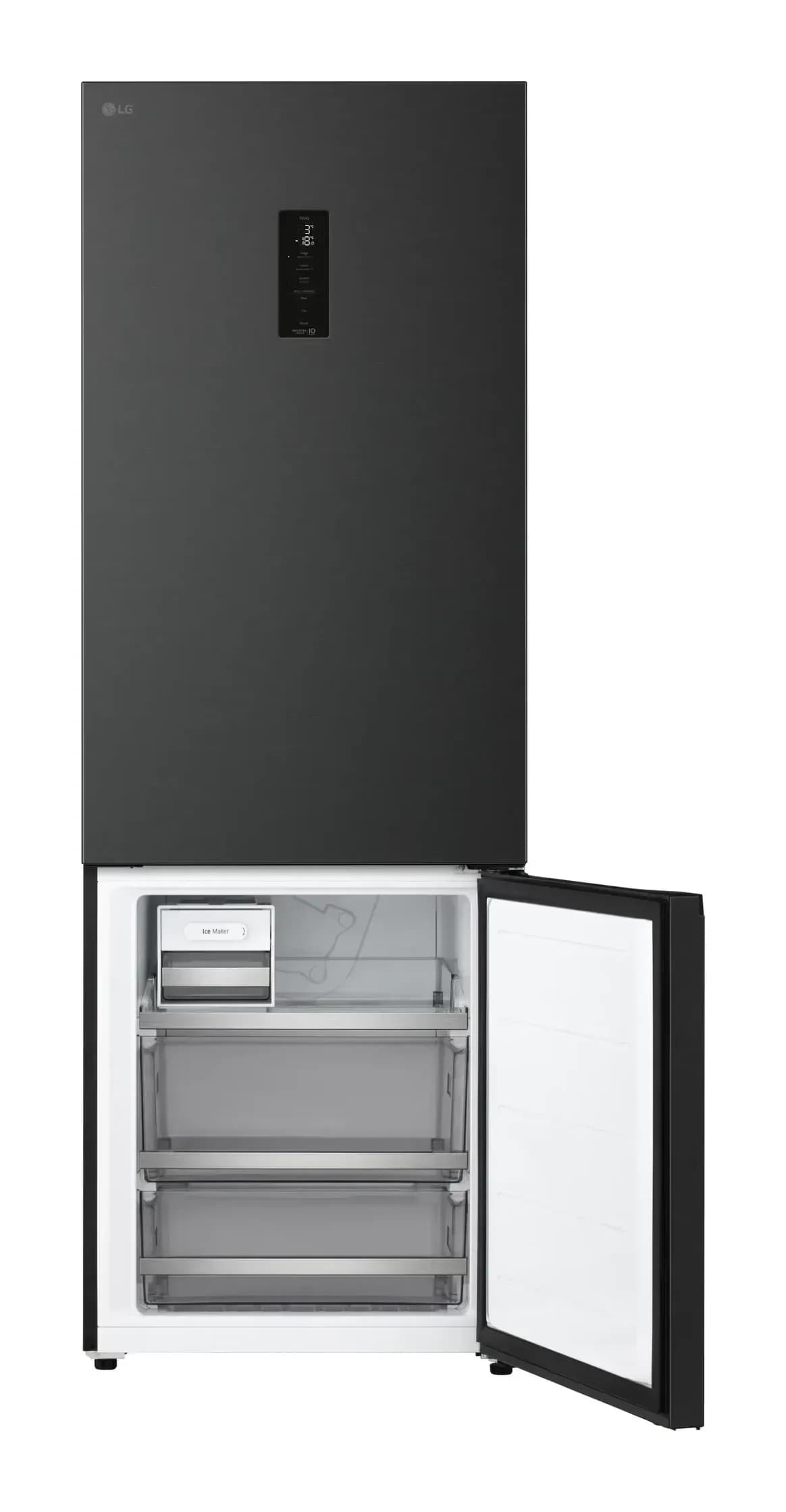 Холодильник с морозильником LG GC-B640FTKM