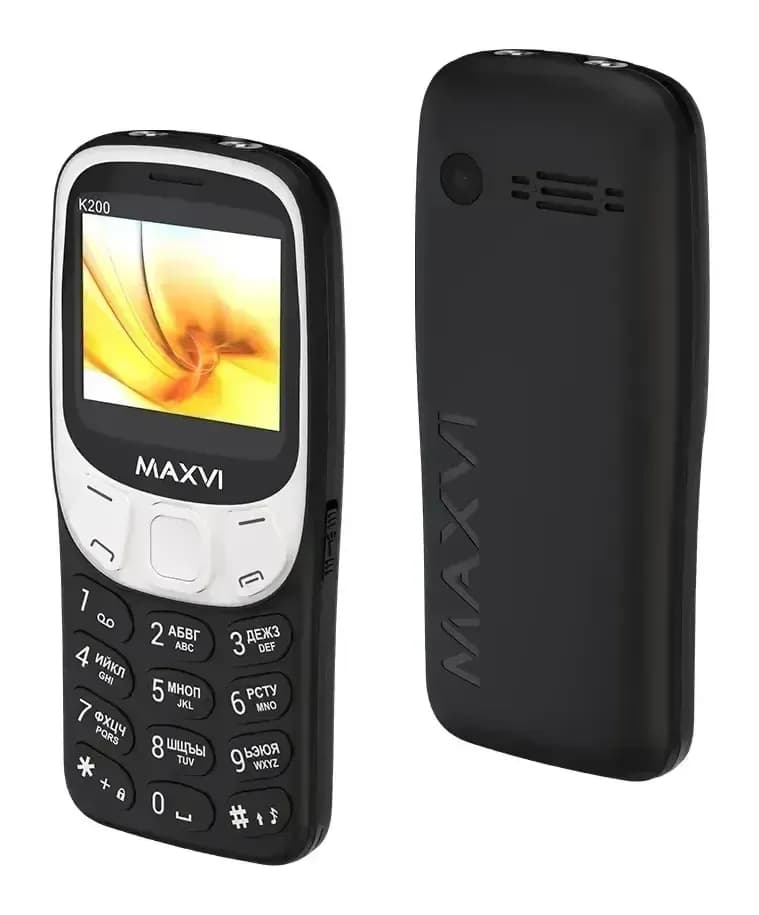 Мобильный телефон Maxvi K200 (черный)