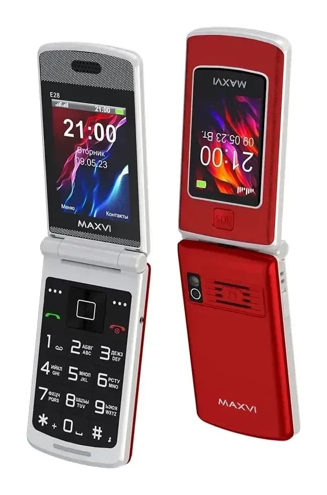Мобильный телефон Maxvi E28 (красный)