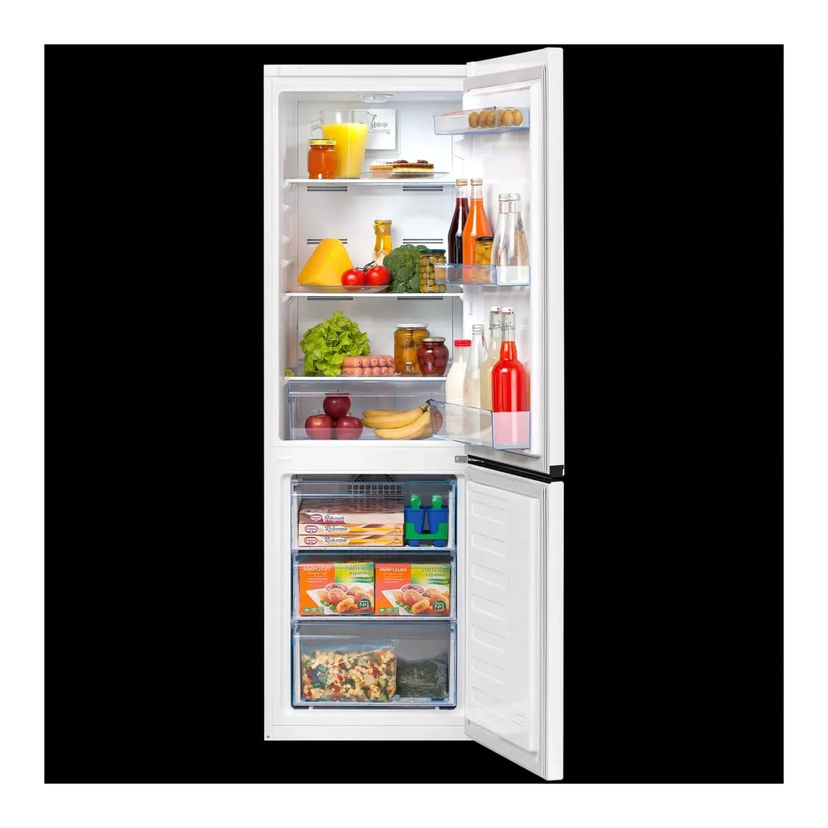 Холодильник с морозильником Beko B1RCNK272W