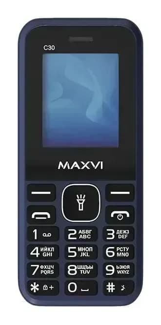 Мобильный телефон Maxvi C30 (синий)
