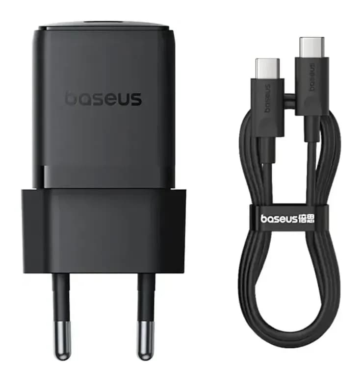 Зарядное устройство сетевое Baseus Palm 30W EU / P10111605113-01 (черный)