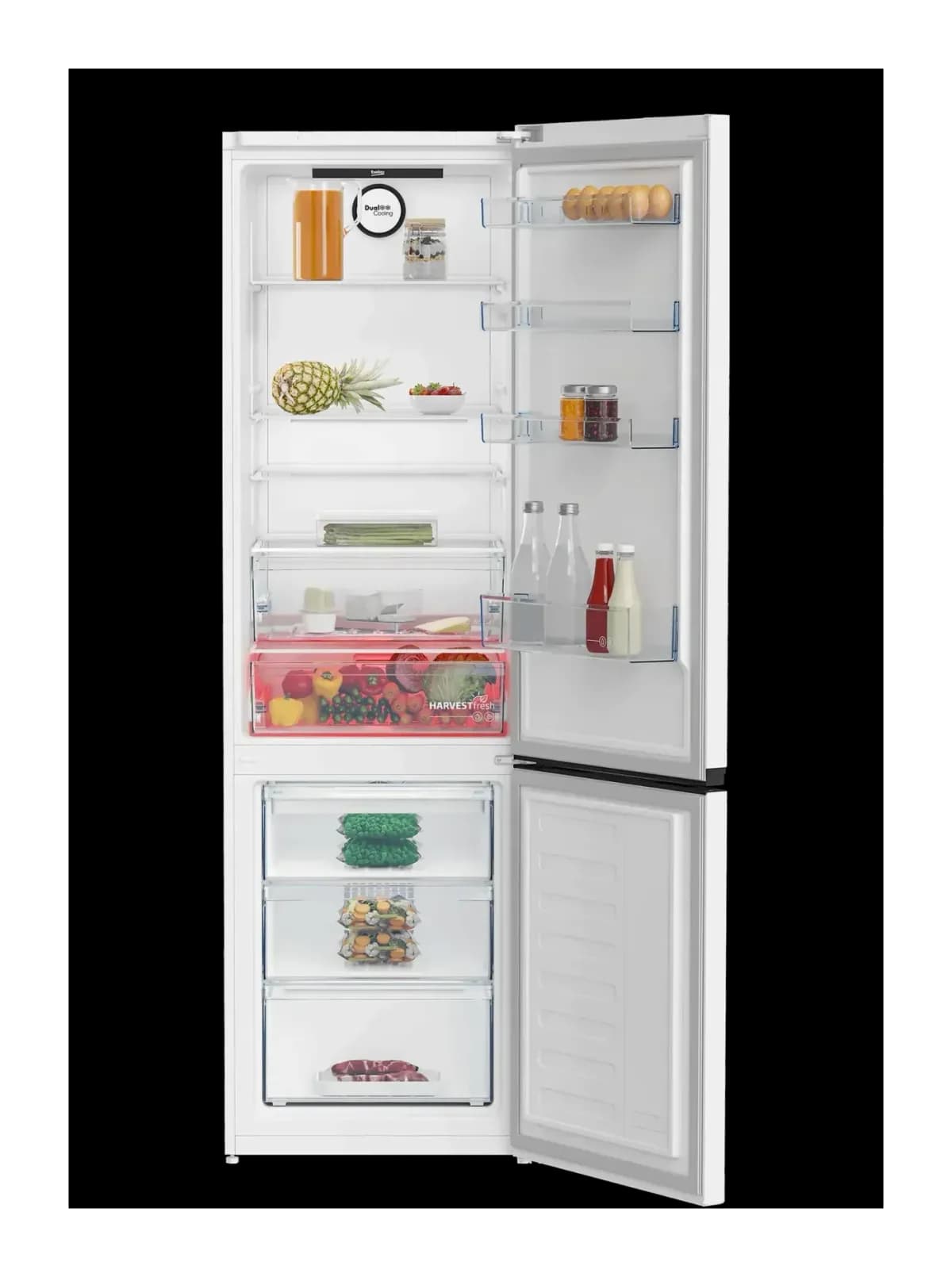 Холодильник с морозильником Beko B3RCNK405HDW