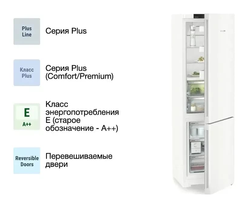 Холодильник с морозильником Liebherr CBNc 5723