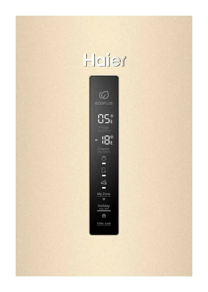 Холодильник с морозильником Haier C4F640CGGU1