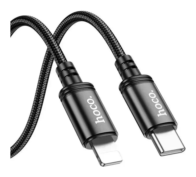 Зарядный кабель Hoco X89 Type-C to Lightning (2м, черный)