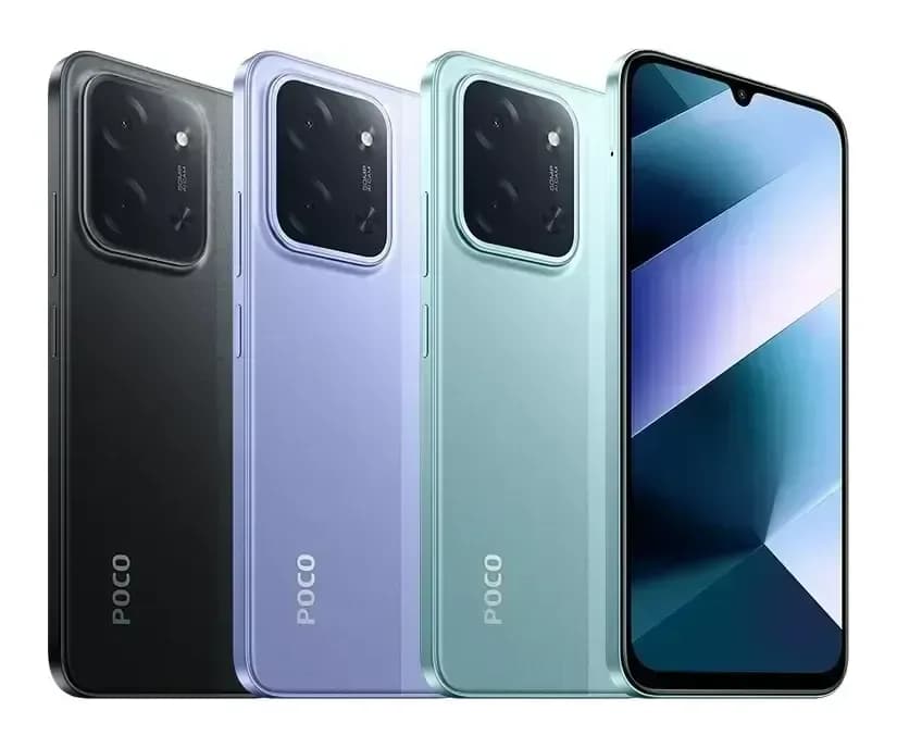 Смартфон POCO C85 6GB/128GB (черный)