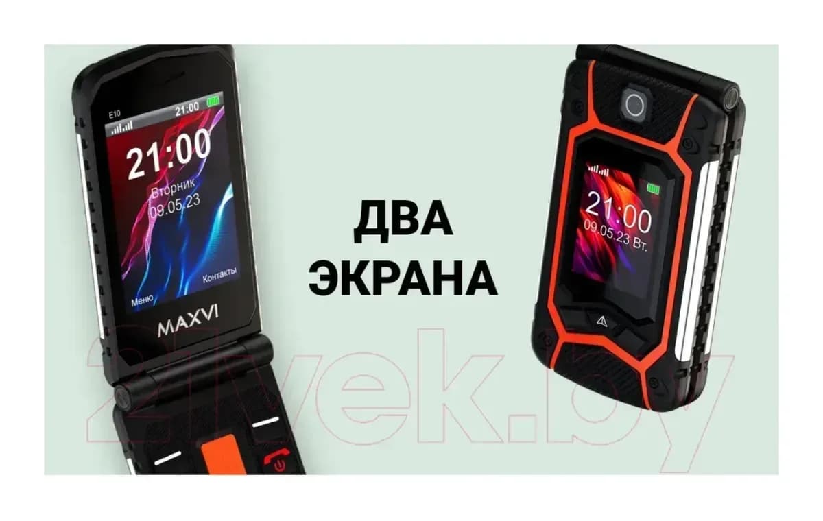 Мобильный телефон Maxvi E 10 (черный)