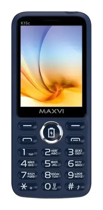 Мобильный телефон Maxvi K15c (синий)