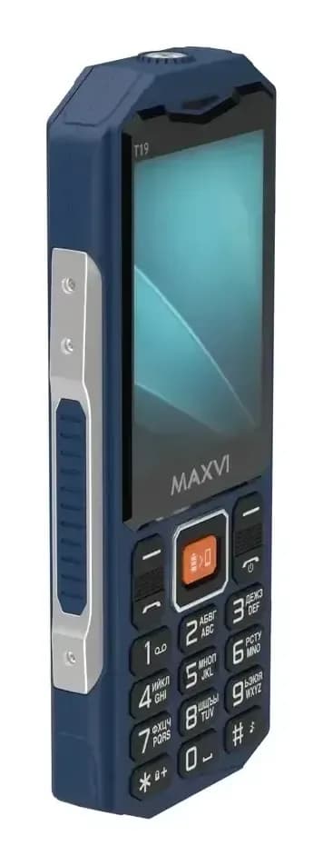 Мобильный телефон Maxvi T19 (синий)