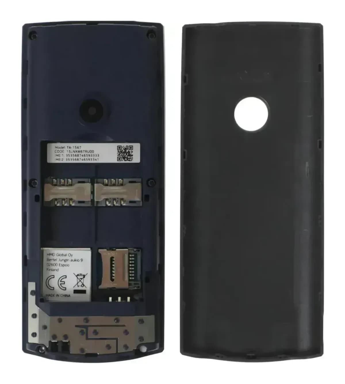 Мобильный телефон Nokia 110 DS TA-1567 (угольный)