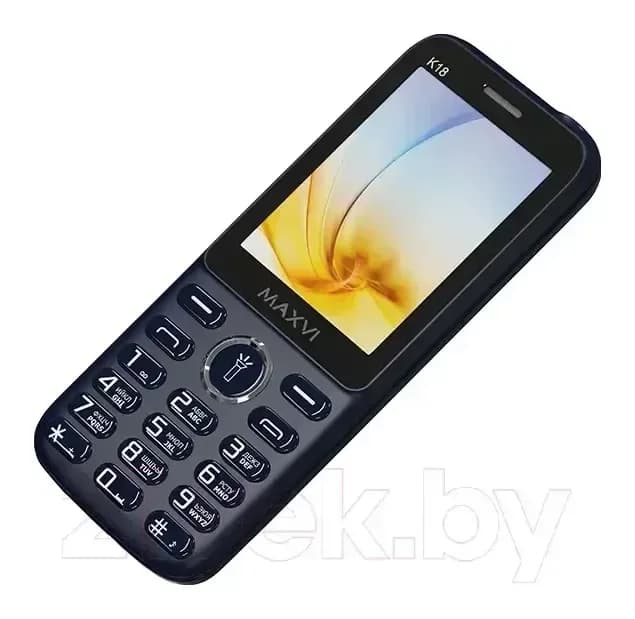 Мобильный телефон Maxvi K18 (синий)