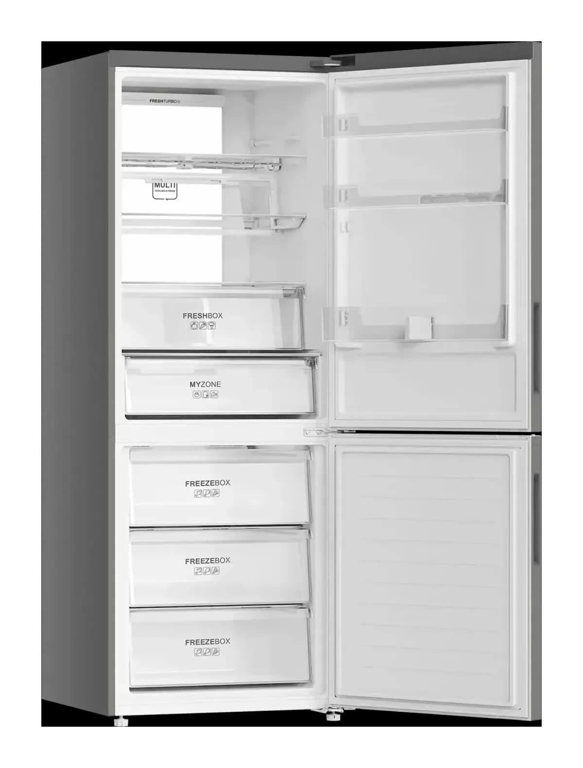 Холодильник с морозильником Haier C4F744CMGU1
