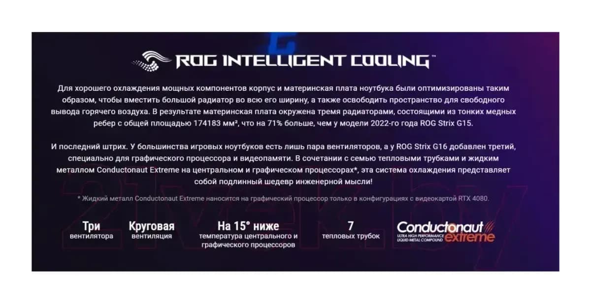 Игровой ноутбук Asus G614PH-RV044 (90NR0KX7-M003W0) Windows 11 Pro