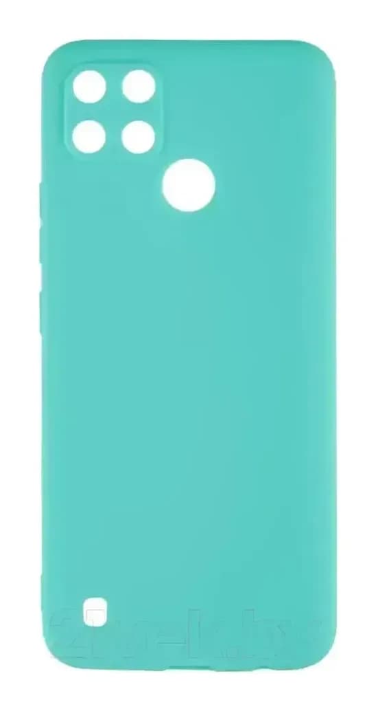 Чехол-накладка Case Coated для Realme C21Y (бирюзовый)
