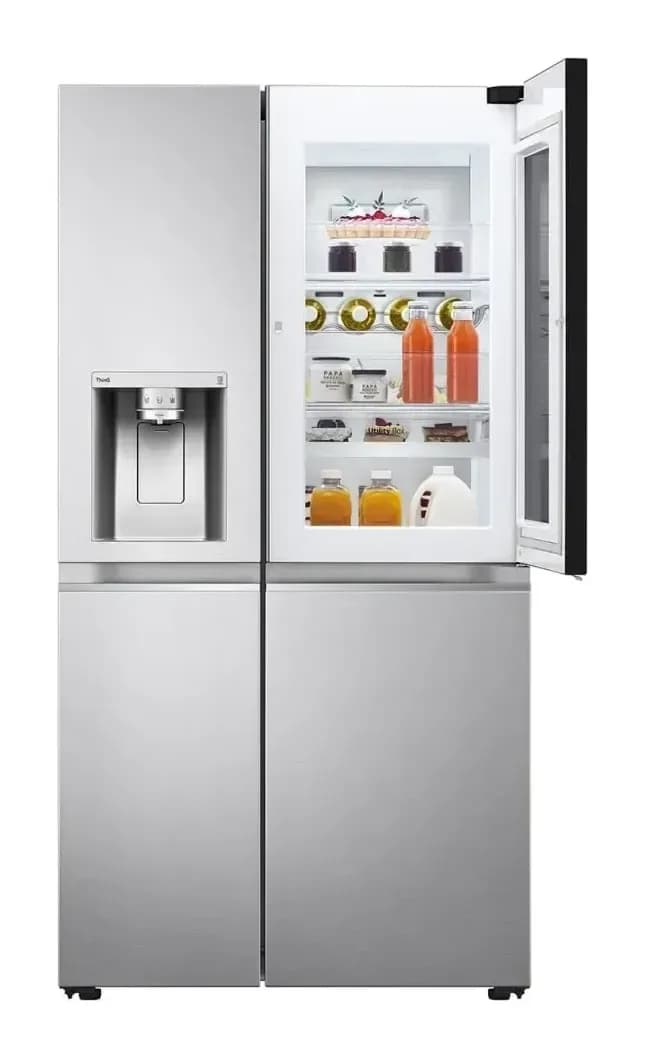 Холодильник с морозильником LG GC-X257CAEV