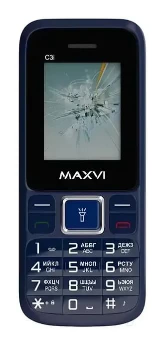 Мобильный телефон Maxvi C 3i (маренго)