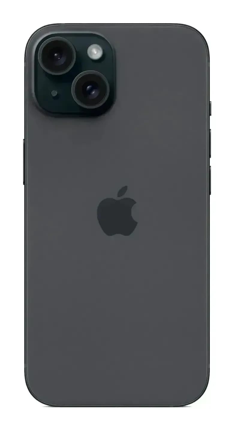 Смартфон восстановленный Apple iPhone 15 128GB ELNU Грейд B (черный)