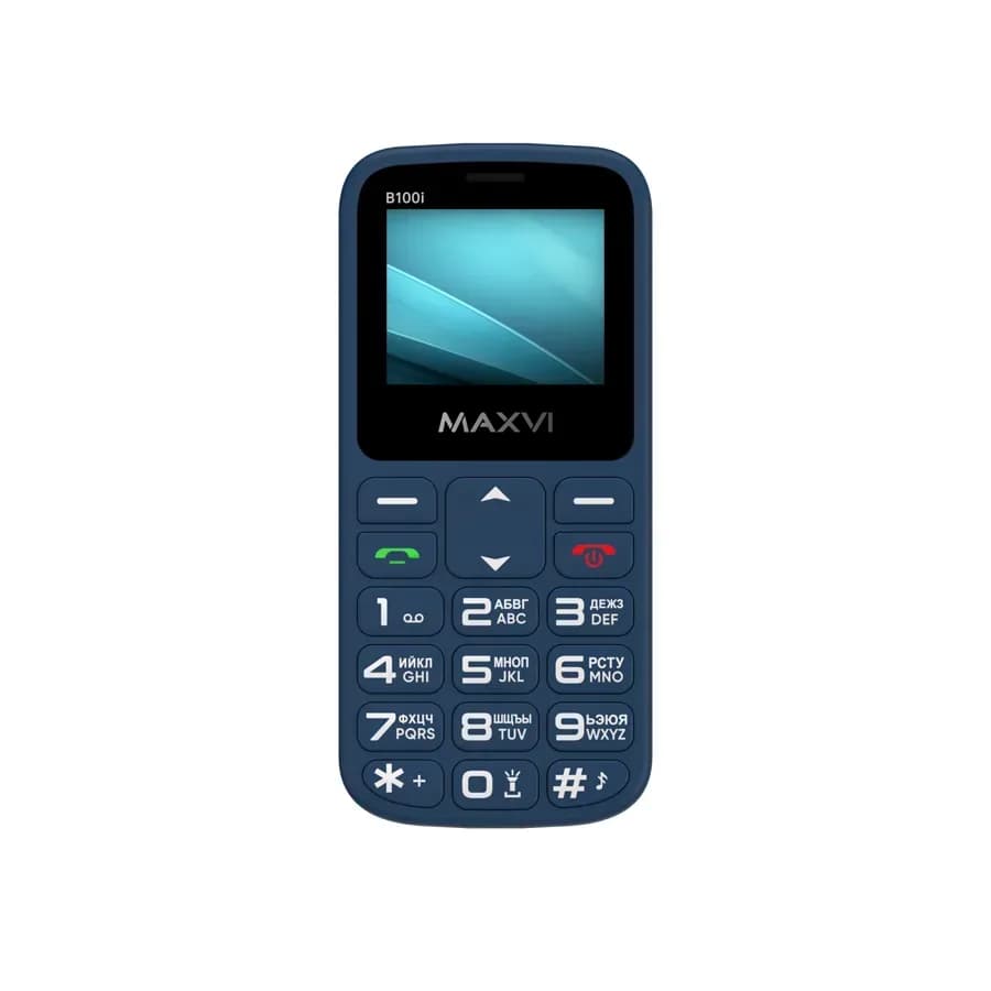 Мобильный телефон Maxvi B100i (синий)
