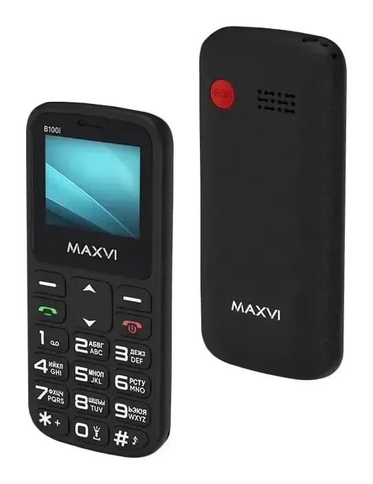 Мобильный телефон Maxvi B100i (черный)