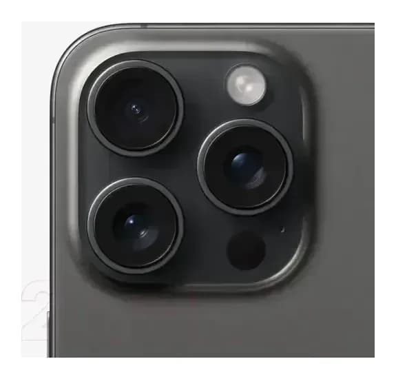 Смартфон восстановленный Apple iPhone 15 Pro 128GB Flip Грейд A (черный титан)