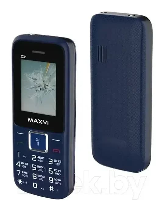 Мобильный телефон Maxvi С 3n (маренго)