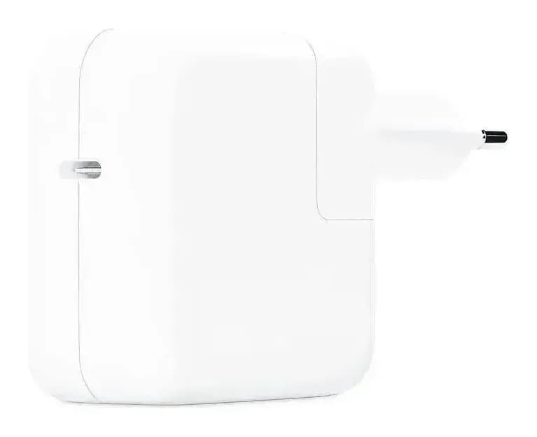 Адаптер питания сетевой Apple 30W USB-C A2164 (белый)